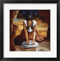 Indian Girl Framed Print