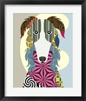 Borzoi Russian Wolfhound Fine Art Print