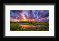 Grand Sunset in the Tetons Fine Art Print