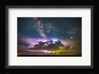 Milky Way Monsoon Print Fine Art Print