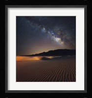 Milky Way over Mesquite Dunes Fine Art Print