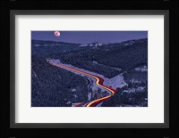Moonlight on the Mountains Fine Art Print