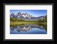 Ripples in the Tetons Framed Print