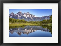 Ripples in the Tetons Framed Print