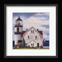 White Lighthouse Fine Art Print