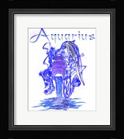 Galaxy Aquarius Framed Print