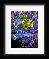 Panther Forest Framed Print