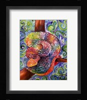 Rainbow Snake Framed Print