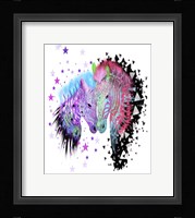 Zebra Family Fine Art Print