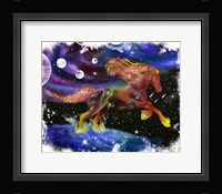 Fire Horse Framed Print