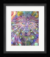 Psychedelic Dog Fine Art Print