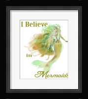 I Believe In Mermaids 2 Fine Art Print