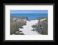 Beach Bike Fine Art Print