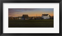 Sunset On A Family Farm Fine Art Print