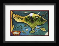 Bali Province Of Indonesia Framed Print