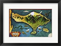 Bali Province Of Indonesia Framed Print
