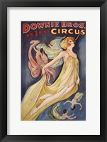 Downie Bros. Big 3 Ring Circus Fine Art Print