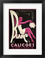 Blanc Calicoes Fine Art Print