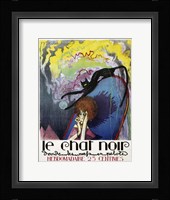 Le Chat Noir by Henri Desbarbieux, 1922 Framed Print