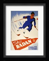 Skis Badan Fine Art Print