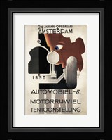 Amsterdam 1930 Automobiel Fine Art Print