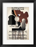 Amsterdam 1930 Automobiel Fine Art Print