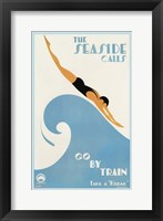 The Seaside Calls Fine Art Print