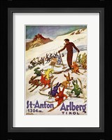 St. Anton Tirol Fine Art Print