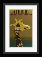 Afrique Occidentale Framed Print