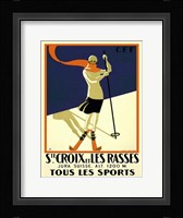 Ste. Croix et Les Rasses Fine Art Print