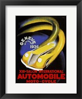 Automobile Geneve 1936 Fine Art Print