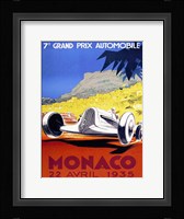 Prix Automobile Monaco 1935 Fine Art Print