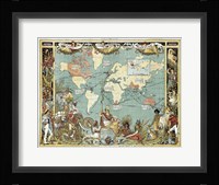 British Empire In 1886 Fine Art Print