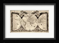 Noua Orbis Terrarum 1630 Fine Art Print