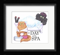 Spa Poodle Persian Fine Art Print