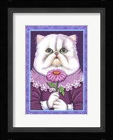White Persian Fine Art Print