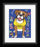 Boxer Graphic Style Fine Art Print