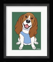 Basset Hound Framed Print