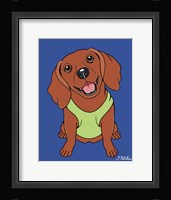Dachshund Red Fine Art Print