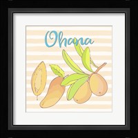 Mango Ohana Framed Print