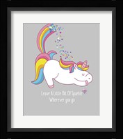 Leave A Little Bit Of Sparkle Tee Fine Art Print
