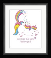 Leave A Little Bit Of Sparkle 2 Tee Fine Art Print