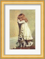 In Disgrace, 1885 Fine Art Print