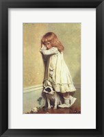 In Disgrace, 1885 Fine Art Print