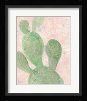 Cactus Panel I Framed Print