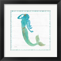 Mermaid Friends IV Framed Print