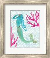 Mermaid Friends II Fine Art Print