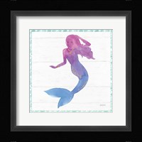 Mermaid Friends III Framed Print