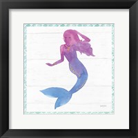 Mermaid Friends III Framed Print