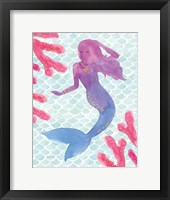 Mermaid Friends I Framed Print